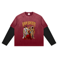 The truth is crazy in world full of liesUnisex Vintage Wash Distressed Layer T-Shirt