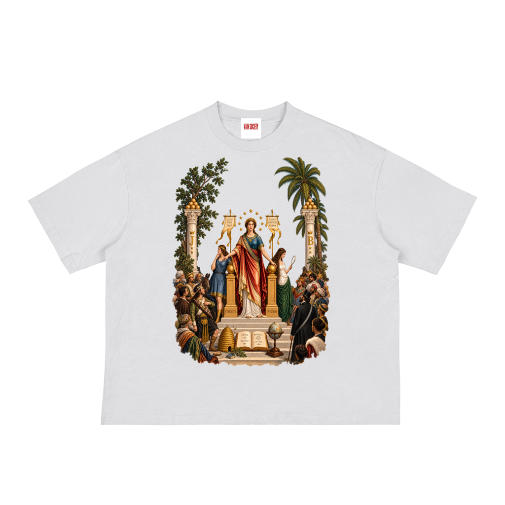 Strength and wisdom Classic Loose Boxy Tee