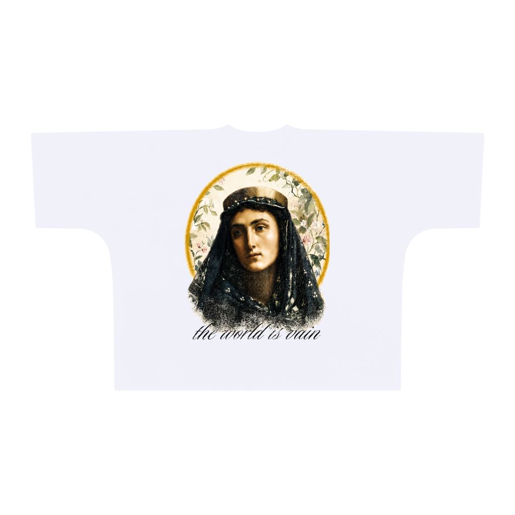 The world is vain Oversized One-Piece Boxy T-Shirt