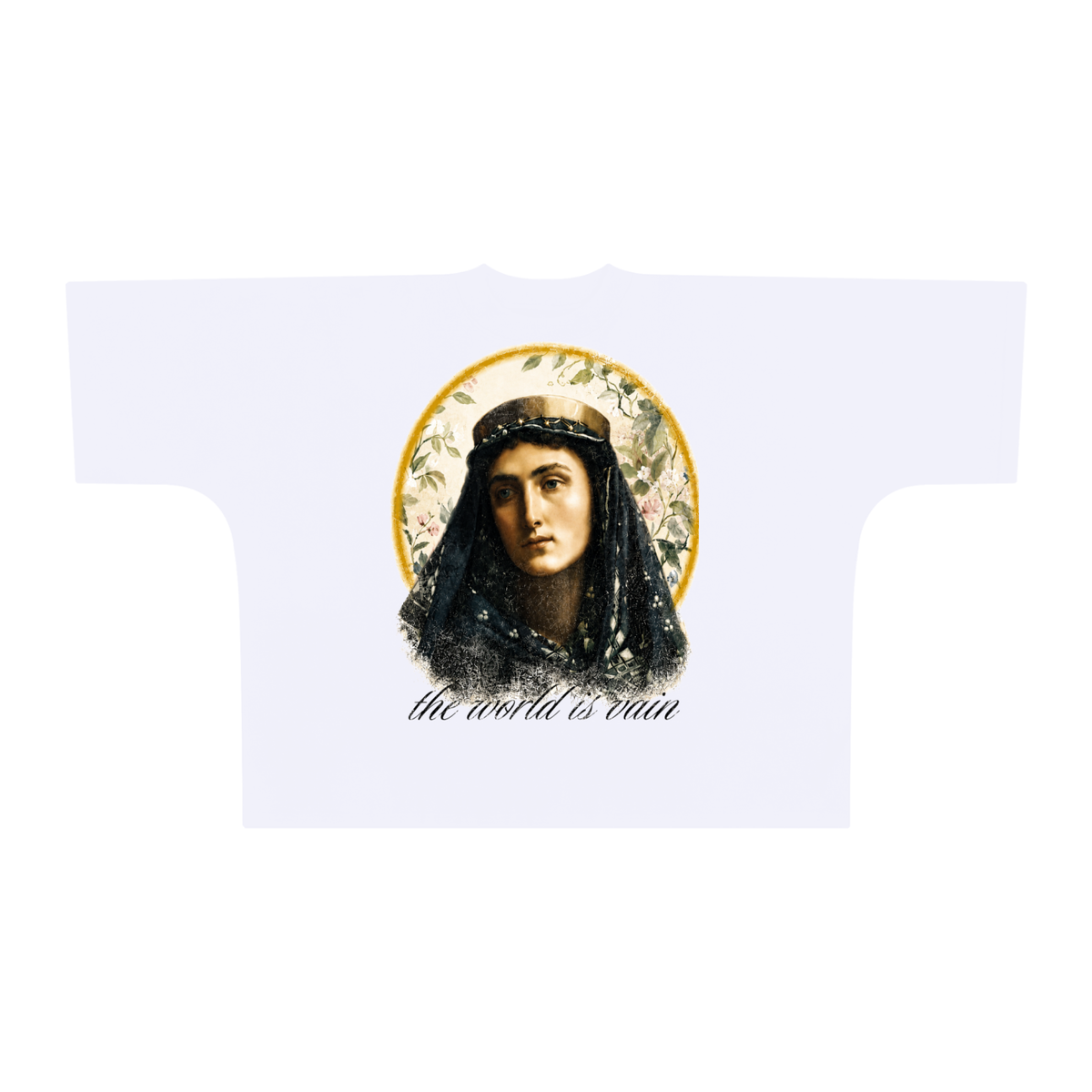 The world is vain Oversized One-Piece Boxy T-Shirt