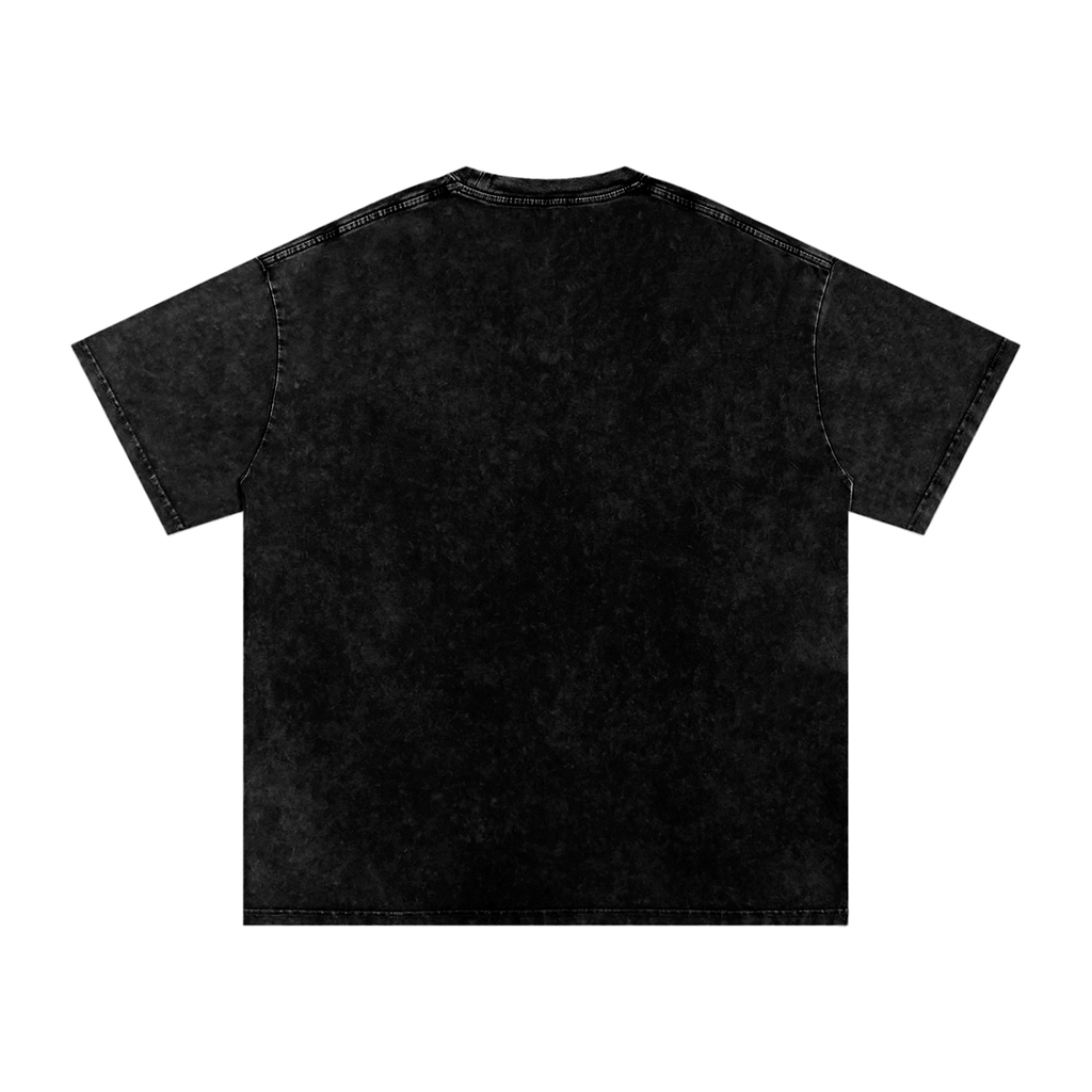 SKY WAS NEVER THE LIMIT Snow Washed Oversized Cotton T-Shirt